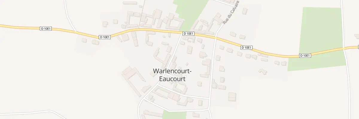 Plan du 9 Rue de l’Eglise à Warlencourt-Eaucourt