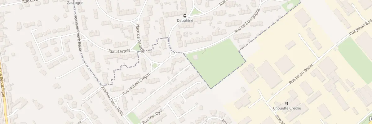 Plan du 40 Rue Hubert Crépin à Beaurains