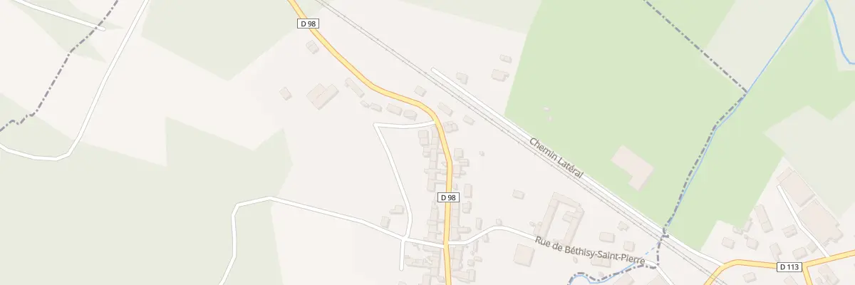Plan du 6 Gr Grande Rue de Vaucelles à Néry