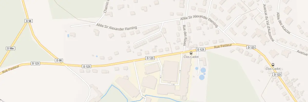 Plan du 831 Rue Pasteur à Béthisy-Saint-Pierre