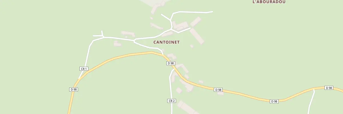 Plan du 5096 Cantoinet à Cantoin