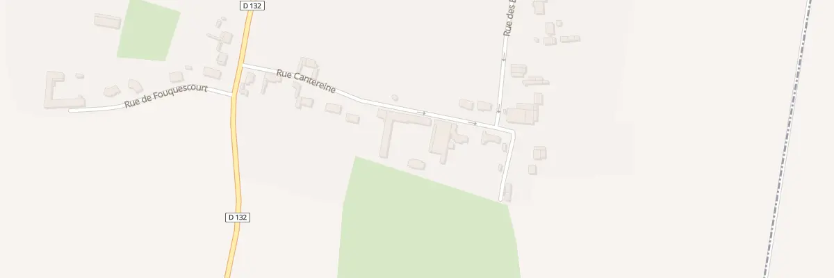 Plan du 5 Rue Cantereine à Hallu