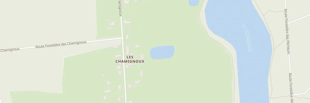 Plan du 5053 Les Chamignoux à Isle-et-Bardais