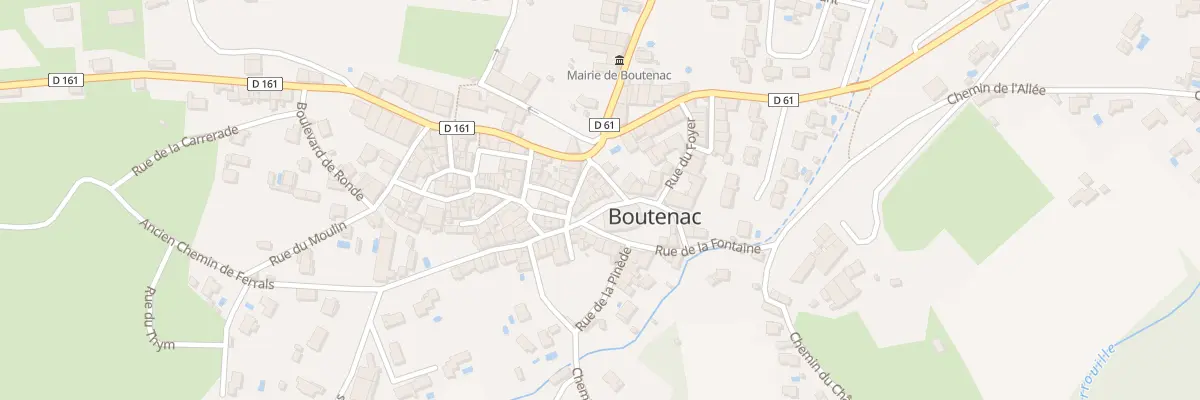 Plan du 5 Pl de l’Eglise à Boutenac