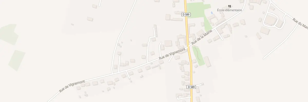 Plan du 8 Rue de Vignemont à Vandélicourt