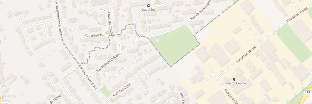 Plan du 35 Rue Van Dyck à Beaurains