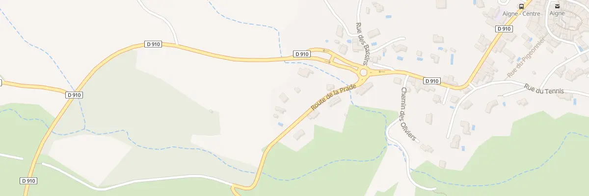 Plan du 5185F Au Village à Aigne