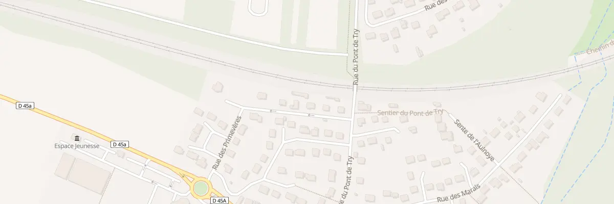 Plan du 8 Rue des Primeveres à Coupvray