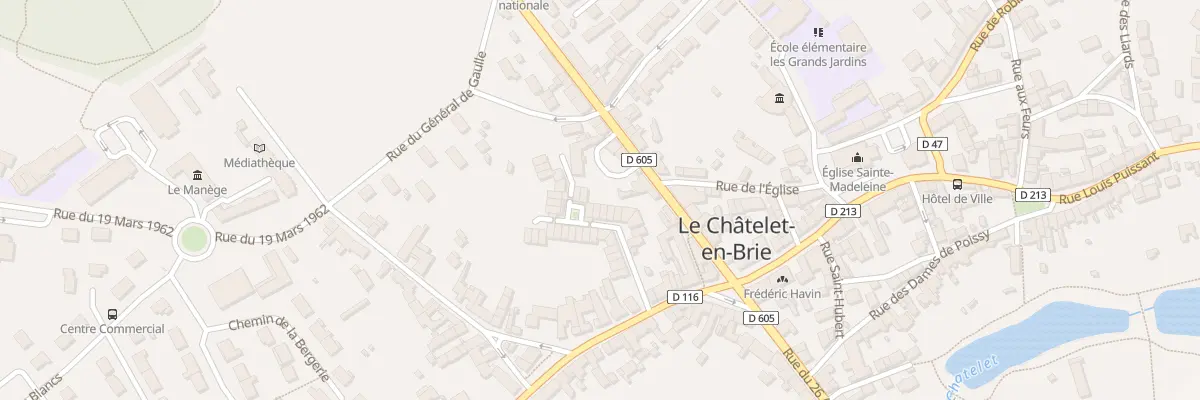 Plan du 27 Rue du Ham Briard au Châtelet-en-Brie