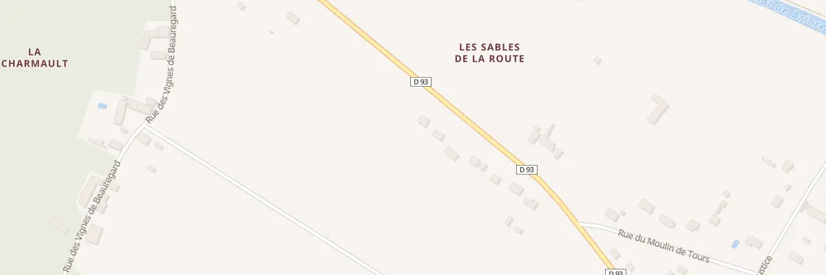 Plan du 374 Les Sables de la Route à Montcresson
