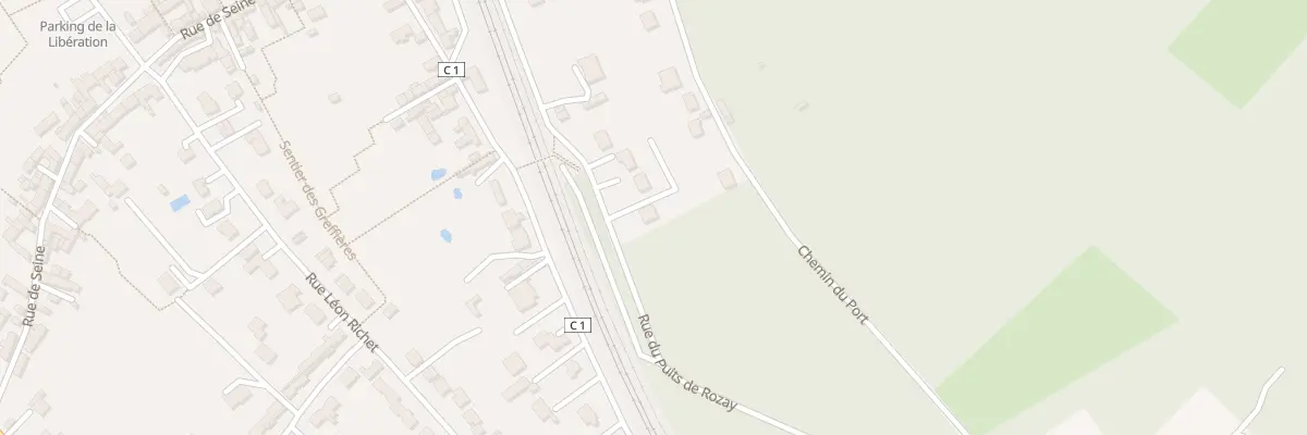 Plan du 15 Rue du Puits de Rosay à Moret-Loing-et-Orvanne