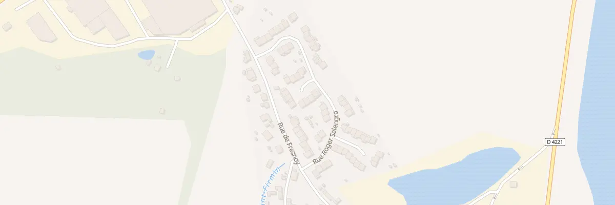 Plan du 15 Rue Roger Salengro à Roye