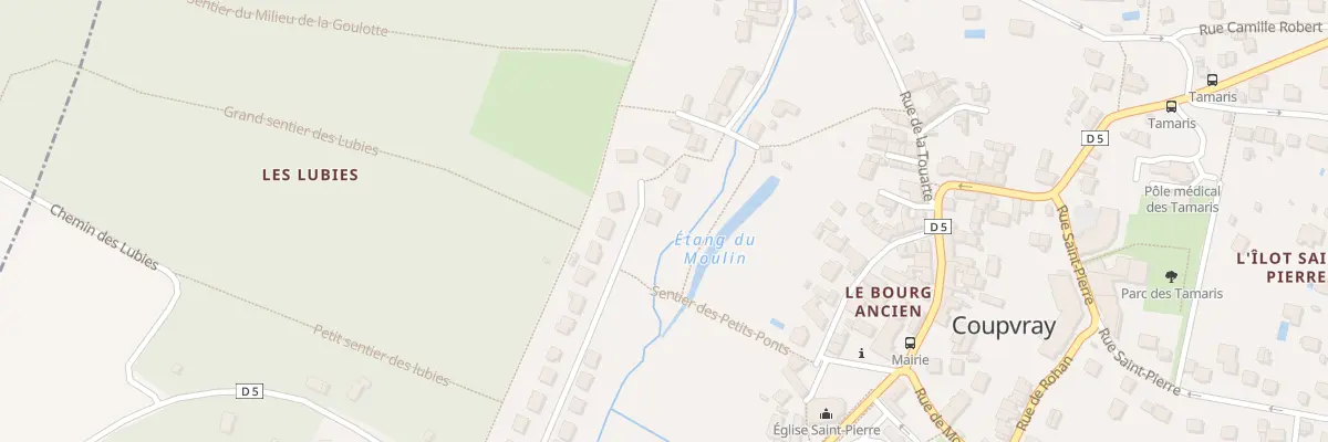 Plan du 5 Rue du Chateau Gaillard à Coupvray