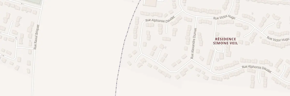 Plan du 23 Rue Alphonse Daudet à Haisnes
