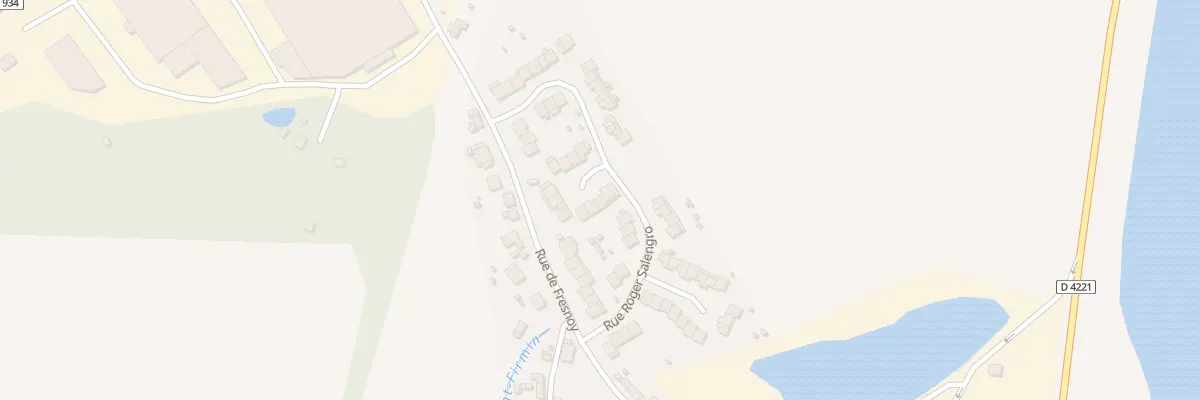 Plan du 13 Rue Roger Salengro à Roye