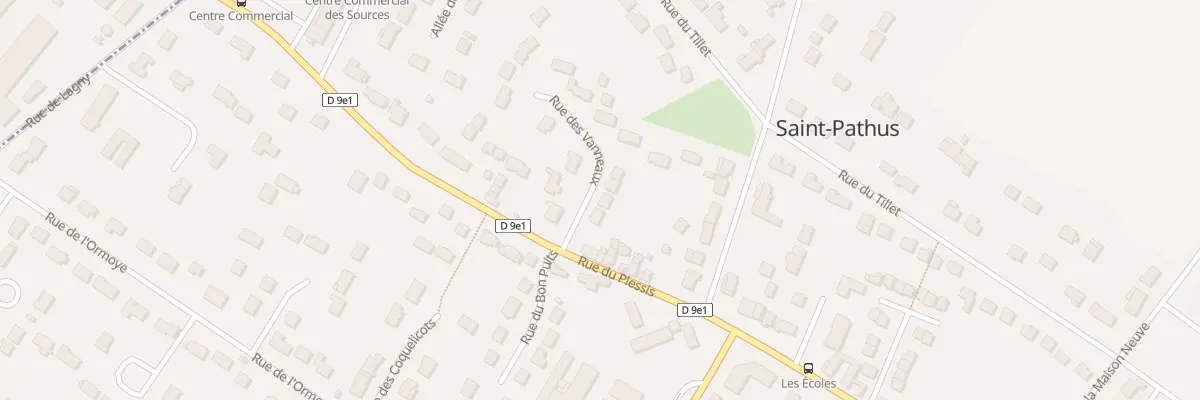 Plan du 1C Rue des Vanneaux à Saint-Pathus