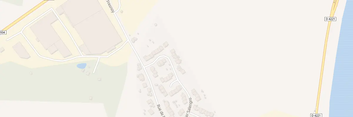 Plan du 60 Rue Roger Salengro à Roye