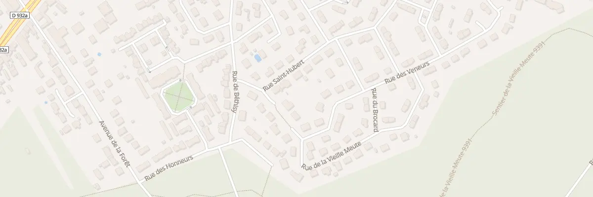 Plan du 33 Rue Saint-Hubert à Lacroix-Saint-Ouen
