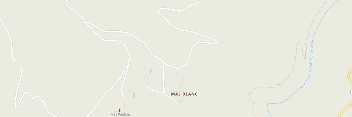 Plan du 5001 El Mas Francos à Maureillas-las-Illas
