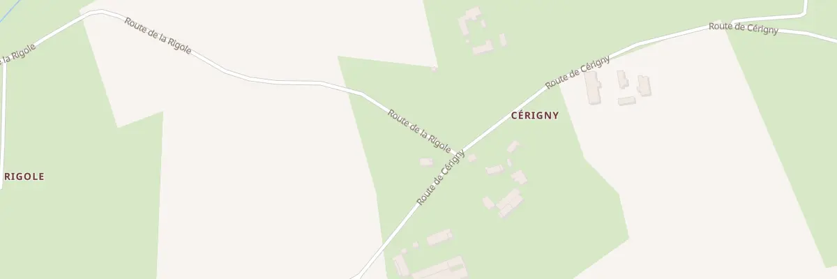 Plan du 5 Rte de Cerigny à Bessais-le-Fromental