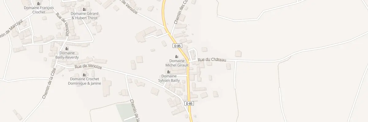 Plan du 9 Rue de l’Abbaye à Bué