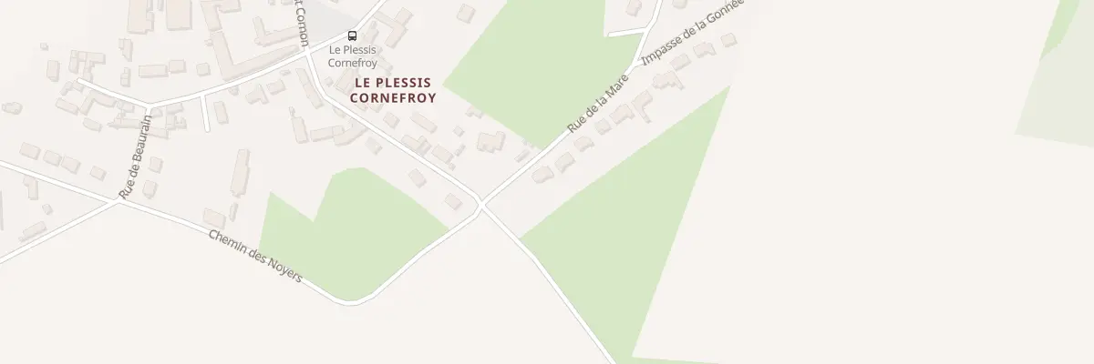 Plan du 21 Rue de la Mare à Trumilly