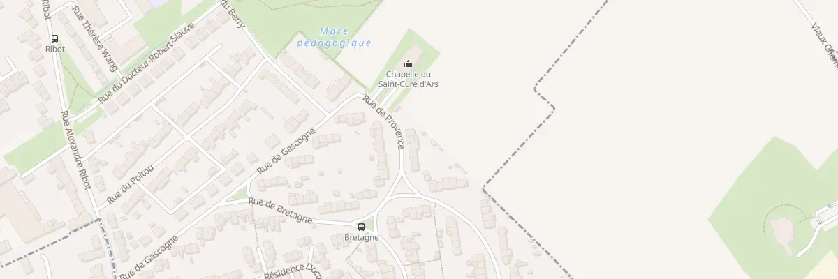 Plan du 3 Rue de Provence à Arras