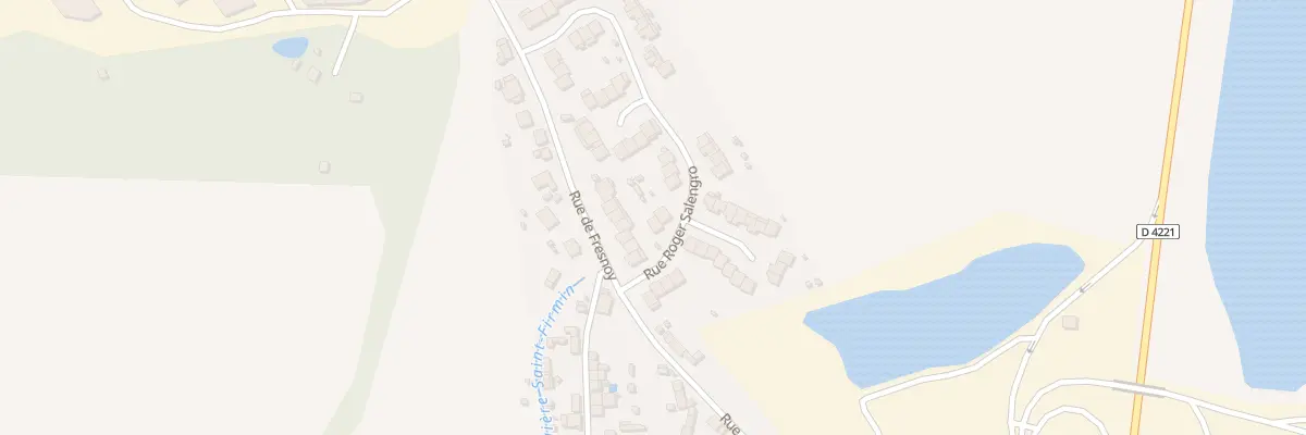 Plan du 1 Rue Roger Salengro à Roye