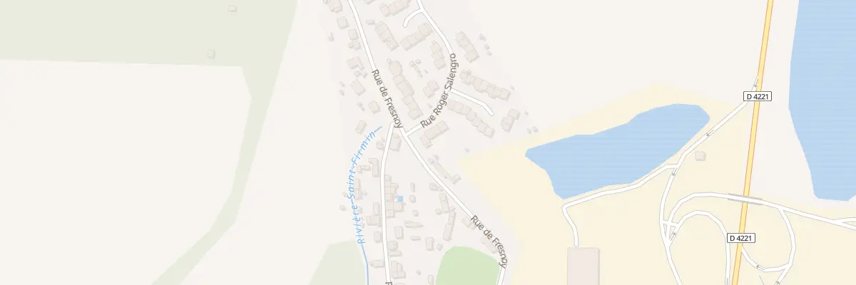 Plan du 2 Rue Roger Salengro à Roye