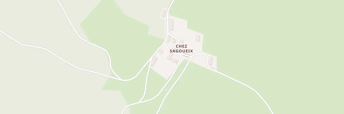 Plan du 5134 Chez Sagoue à Teilhet