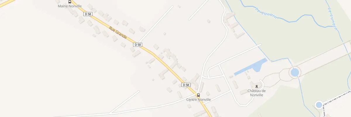 Plan du 14 Rue Grande à Nonville