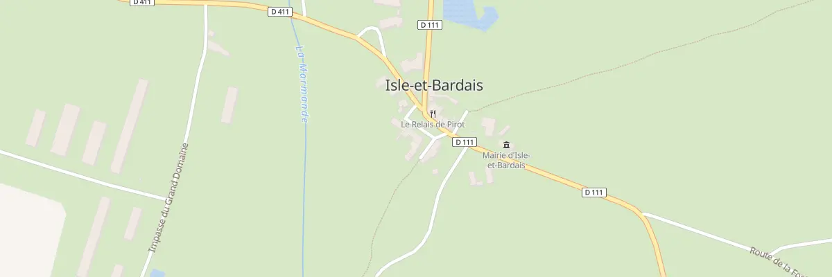 Plan du 8 Pl des Bucherons à Isle-et-Bardais