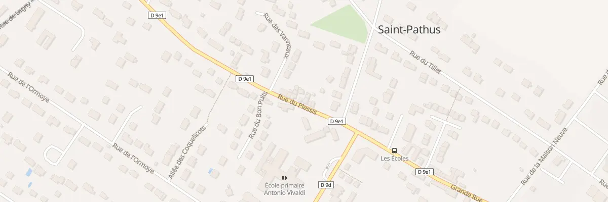 Plan du 8 Rue du Plessis à Saint-Pathus