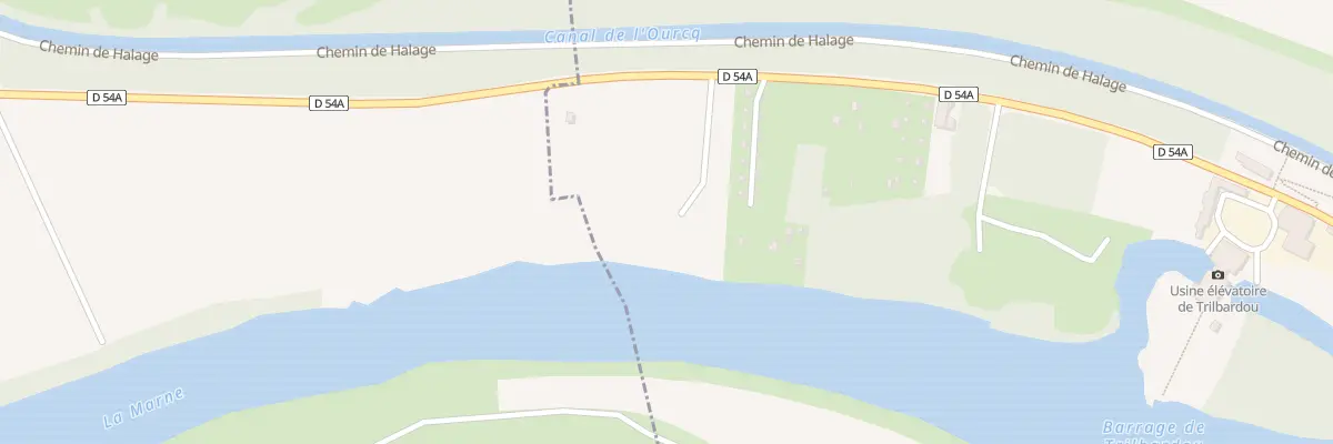 Plan du 296 Rte de Charmentray à Trilbardou