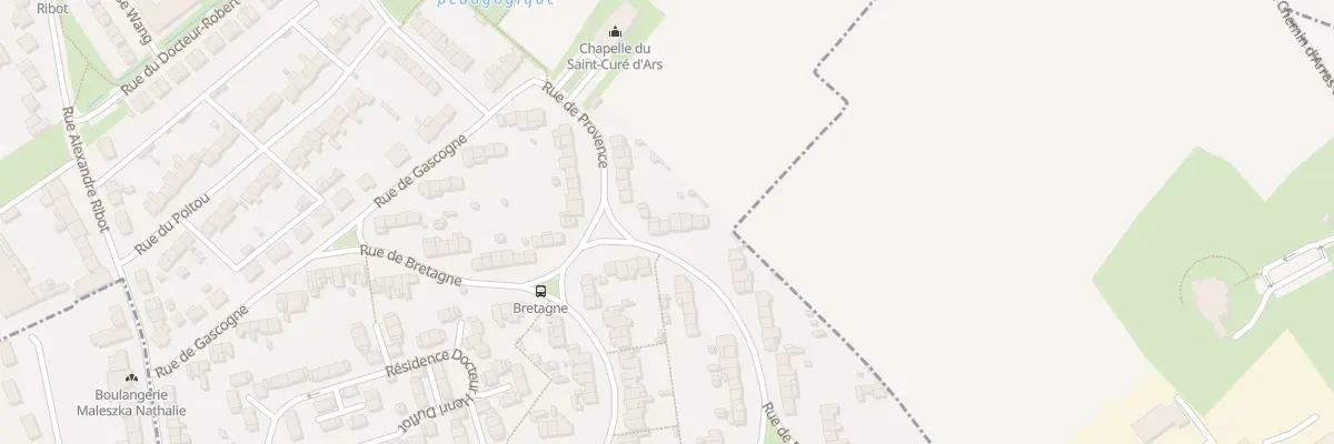 Plan du 15 Rue de Provence à Arras