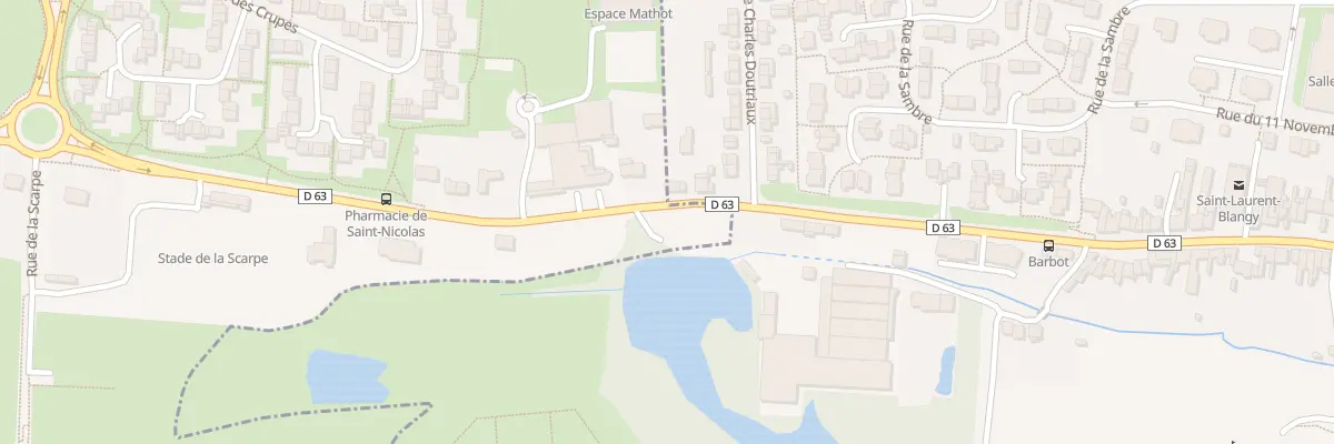 Plan du 46 Rue de la Forge au Fer à Saint-Nicolas