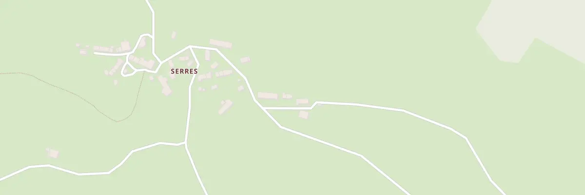 Plan du 6 Serres à Marcenat