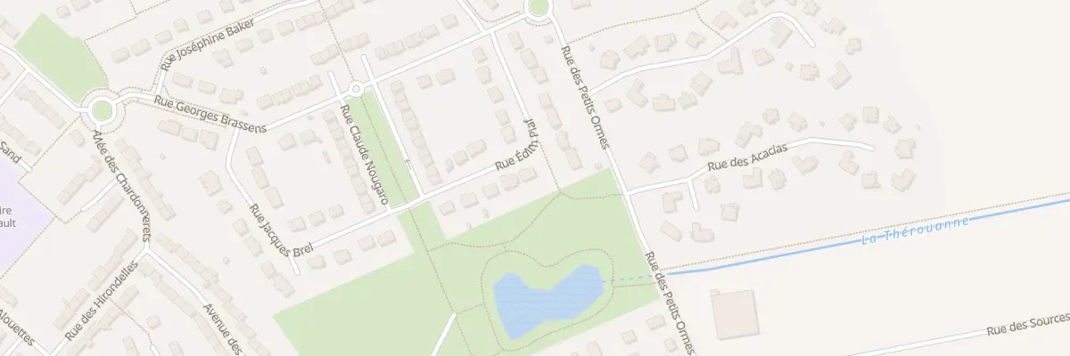 Plan du 15 Rue Edith Piaf à Saint-Pathus