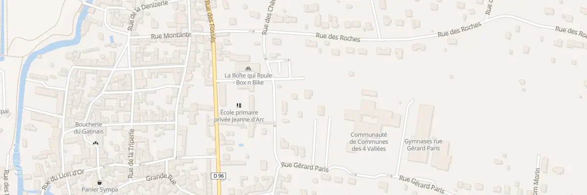 Plan du 5737 Le Chemin de Sens à Ferrières-en-Gâtinais