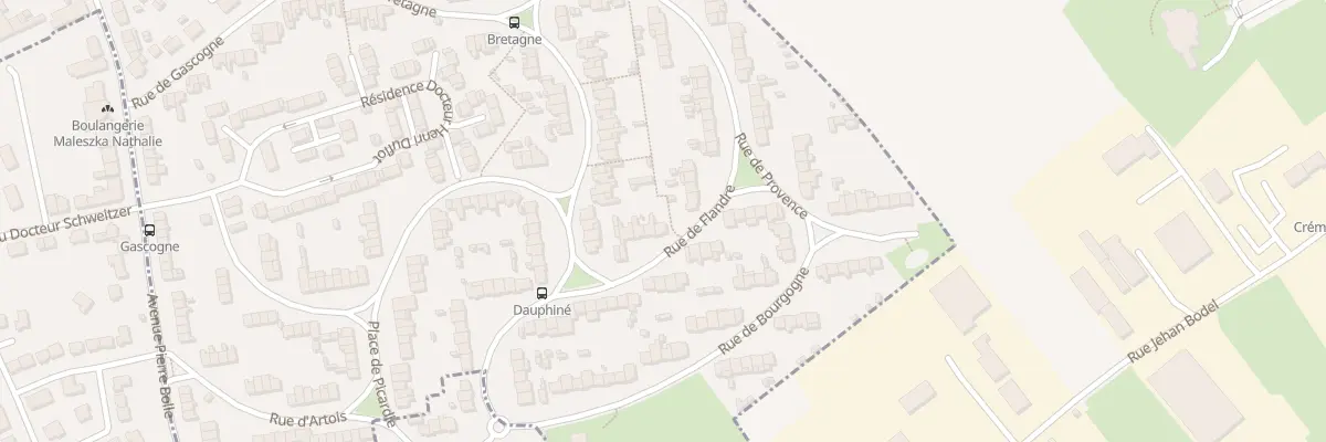 Plan du 29 Rue de Flandre à Arras
