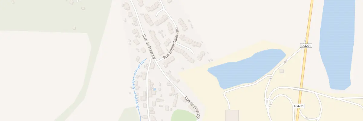 Plan du 16 Rue Roger Salengro à Roye
