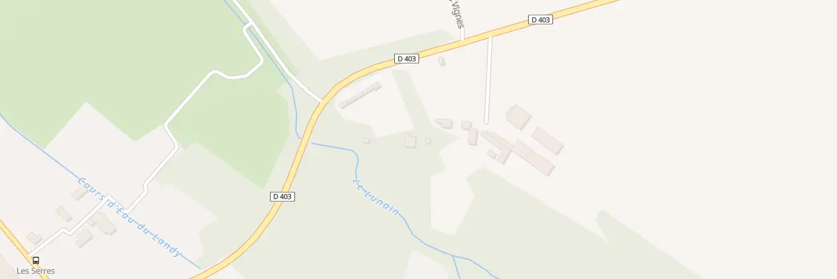 Plan du 5140 La Nosaye à Nonville