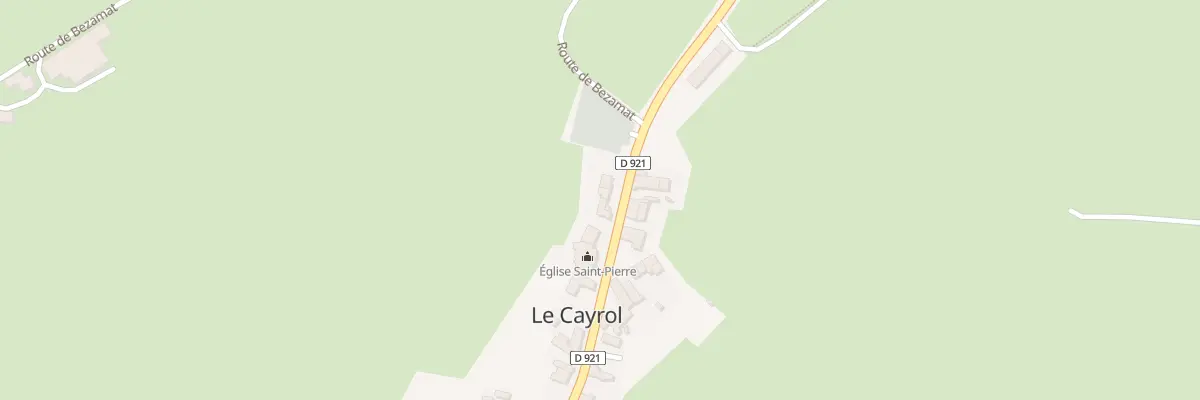 Plan du 5023 Le Cayrol au Cayrol
