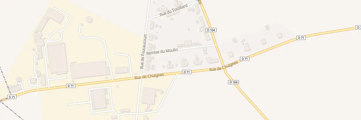 Plan du 20 Rue de Chuignes à Dompierre-Becquincourt