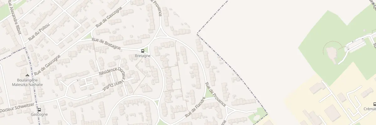Plan du 34 Rue de Provence à Arras