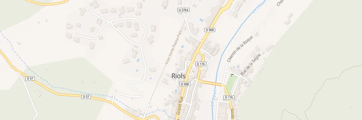 Plan du 2 Rue des Ayrals à Riols