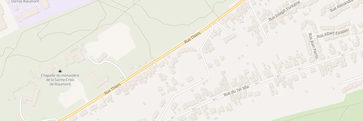 Plan du 67 Rue Thiers à Liévin