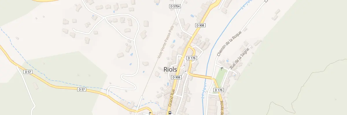 Plan du 4 Rue des Ayrals à Riols