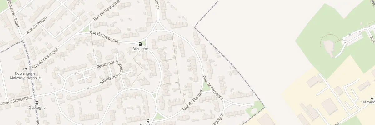 Plan du 38 Rue de Provence à Arras