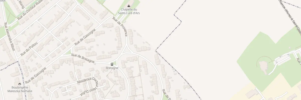 Plan du 21 Rue de Provence à Arras